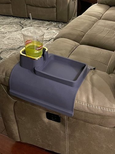 Couch Cup Holder Arm Table Tray,silicone Sofa Cup Holder, Anti