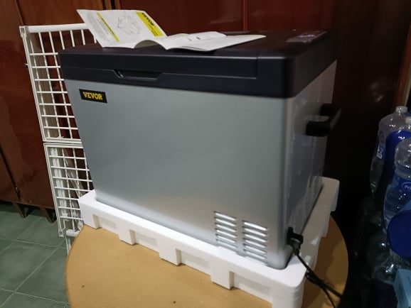Mini Car Refrigerator Portable Small Fridge Freezer photo review
