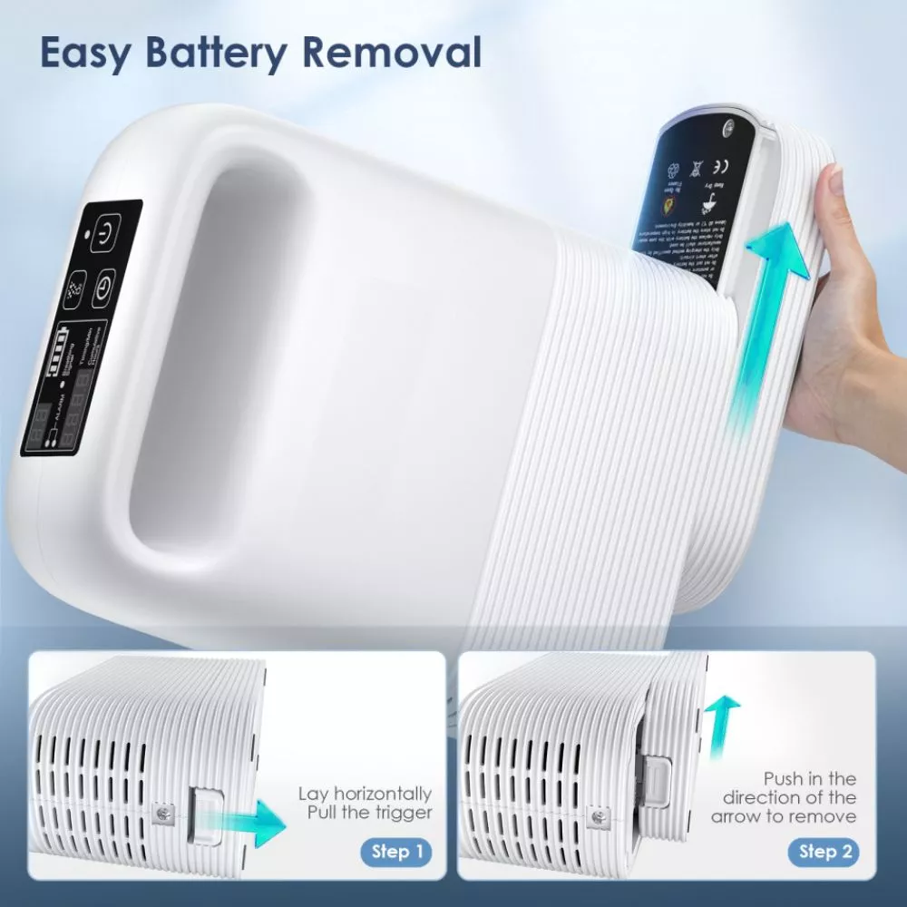 1-5 L/min Adjustable Portable Oxygen Concentrator - immagine 5