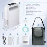 1-5 L/min Adjustable Portable Oxygen Concentrator - immagine 7