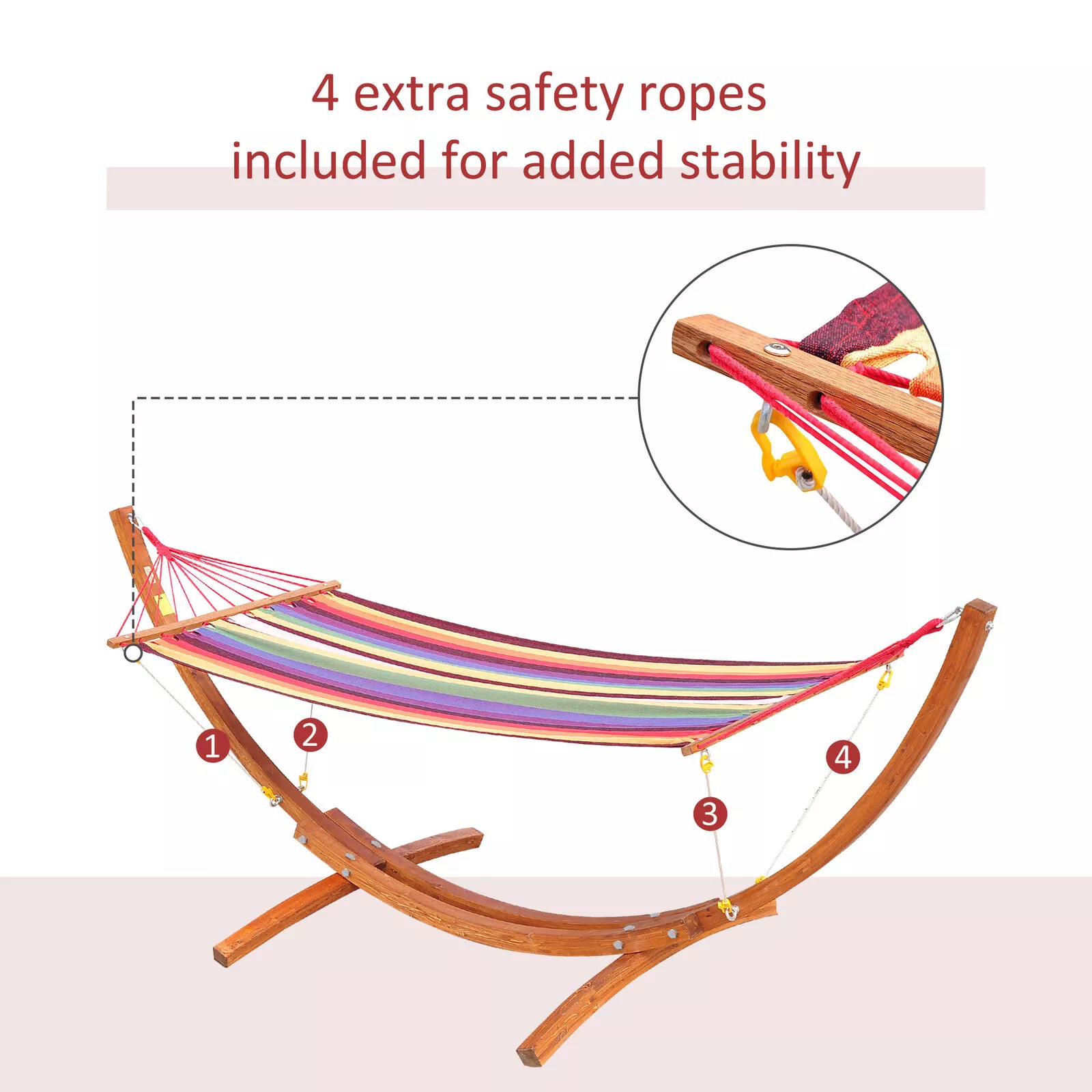 Garden Hammock Outdoor Swing - Bild 6