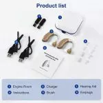 Rechargeable Digital In-ear Hearing Aids for Adults - immagine 5