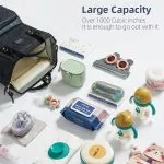 Baby Diaper Bag Waterproof USB Large-capacity Baby Backpack - immagine 8