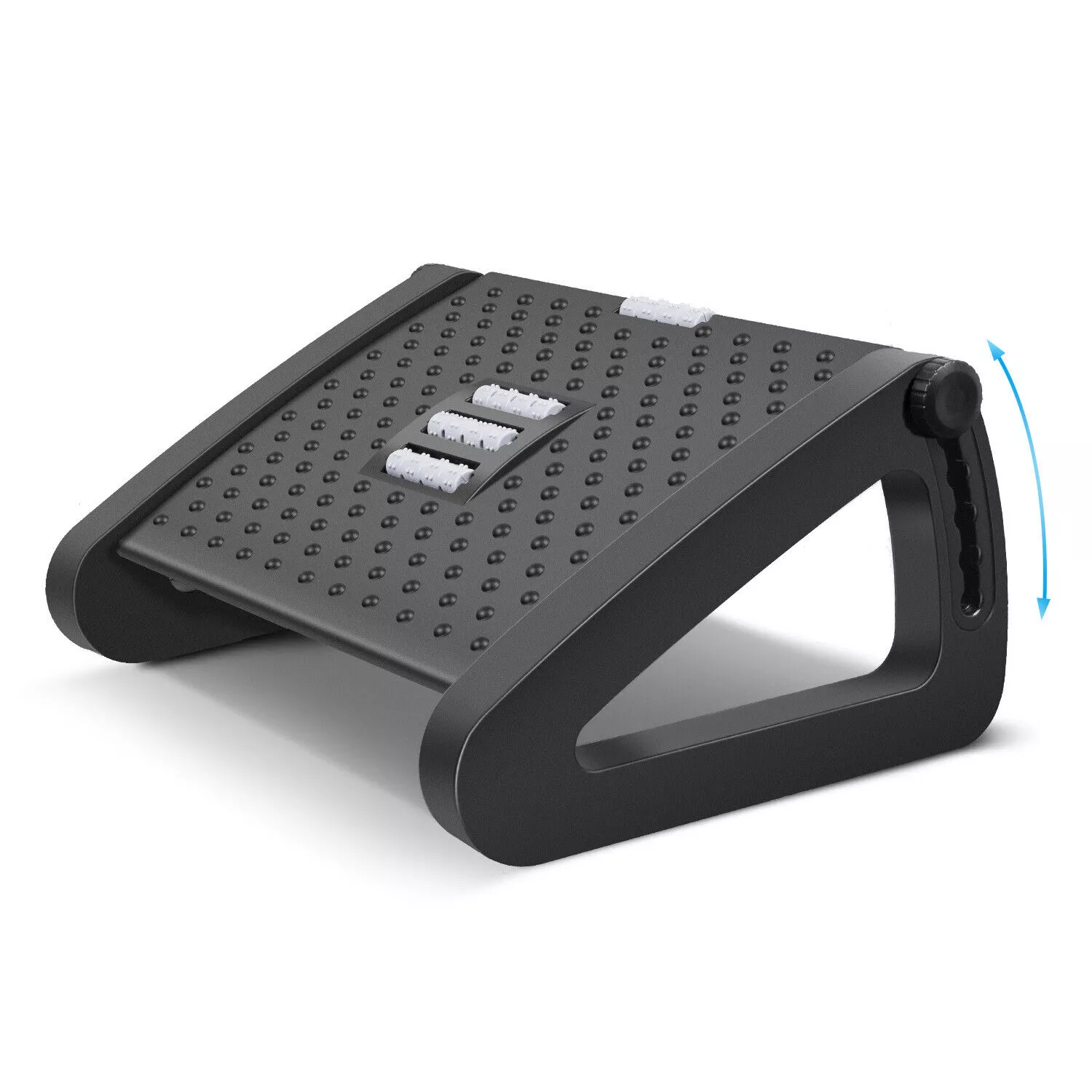 Office Under Desk Foot Rest Adjustable Leg Rest Stool - immagine 7