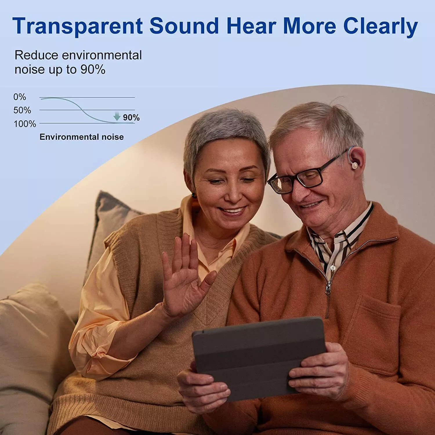 Rechargeable Digital In-ear Hearing Aids for Adults - immagine 6