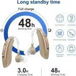 Rechargeable Digital In-ear Hearing Aids for Adults - immagine 8
