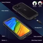 360° Cover For iPhone Full Waterproof Shockproof Case - immagine 7