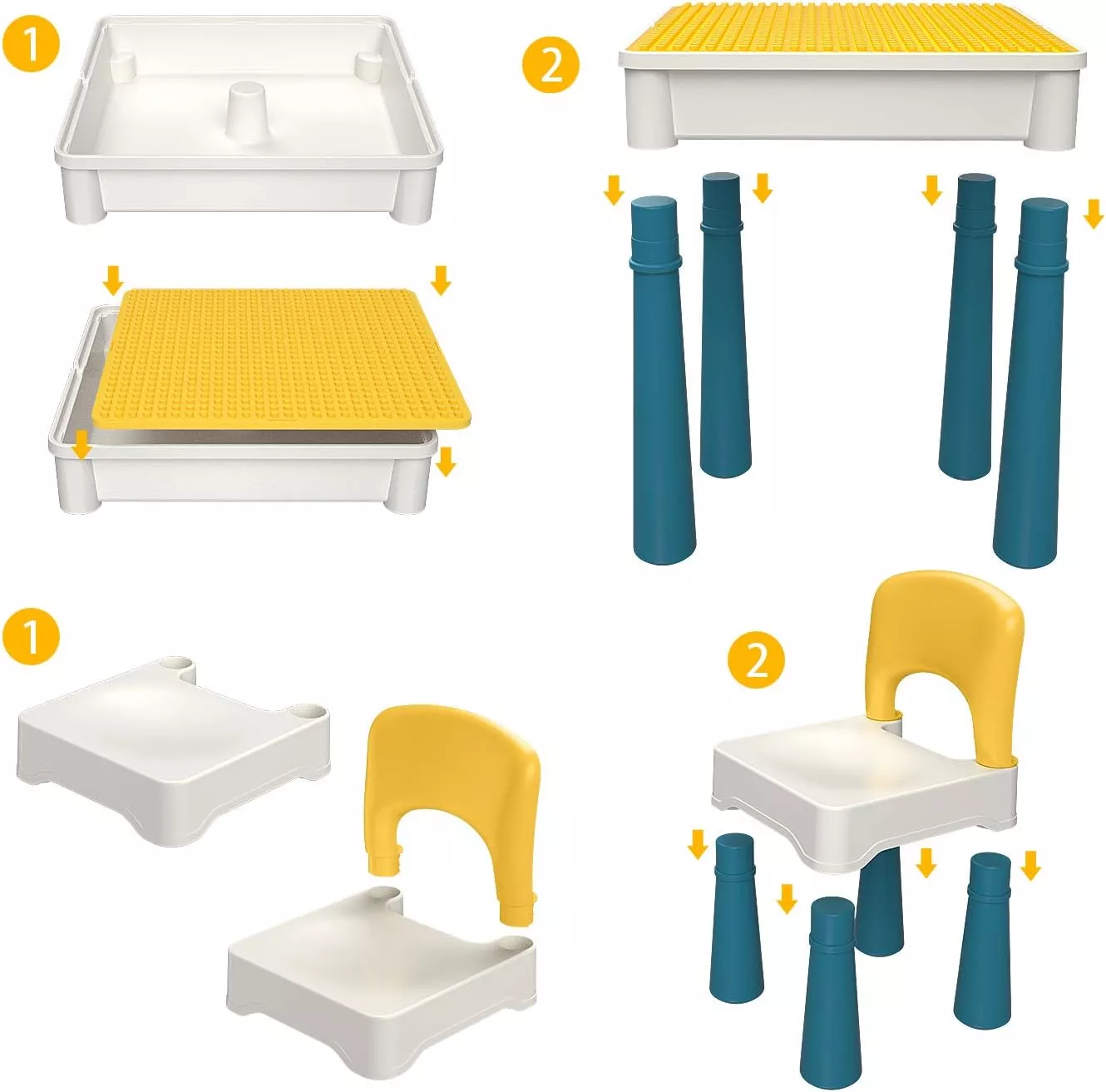 KIDZY™ Childrens Desk and Chair Set - Bild 4