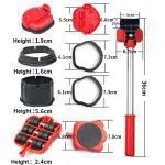 Furniture Lifter Tool Roller Set – Bild 7