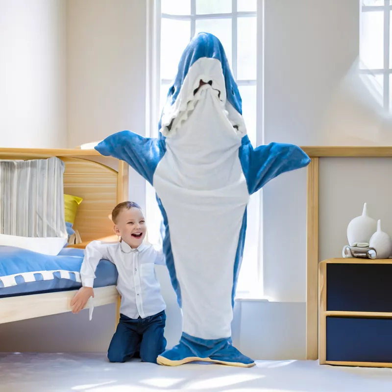 shark sleeping bag