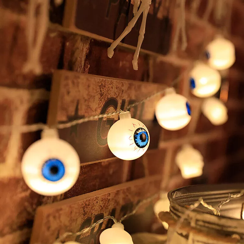20 LED Pumpkin Halloween String Lights – Image 4