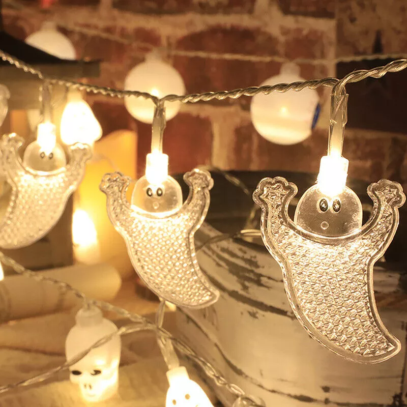 20 LED Pumpkin Halloween String Lights – Image 6