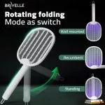 4-in-1 Foldable Electric Mosquito Killer Swatter - Imagen 4