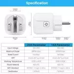 Smart Socket WiFi Smart Plug With Power Monitoring - Image 7