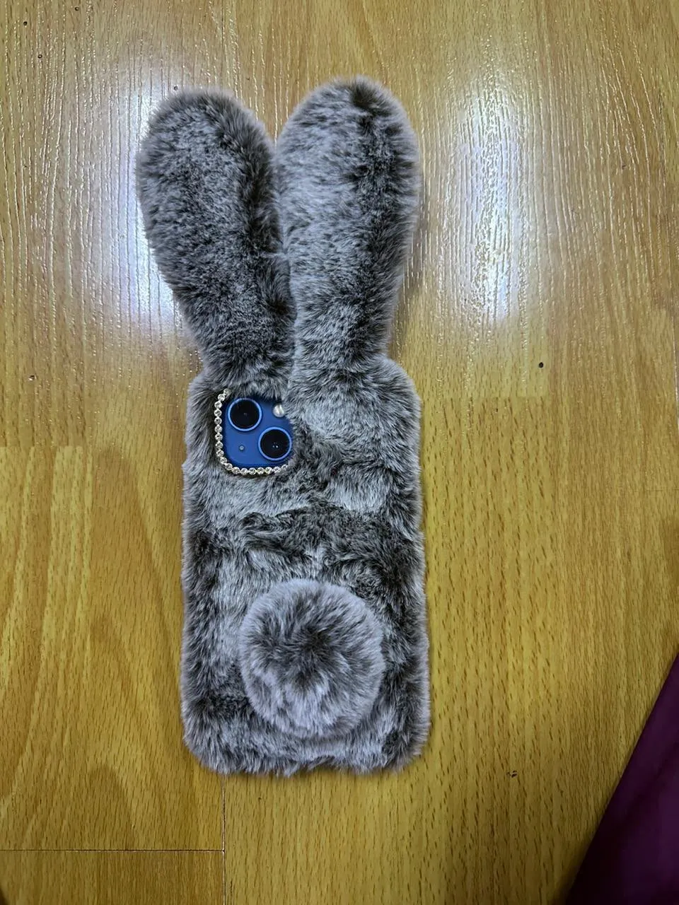 FLOOFI™ Iphone Case - Warm Rabbit Fluffy Fur photo review