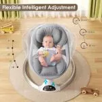 Baby Swing Chair,Electric Baby Bouncer with 5 Swing Amplitudes - immagine 4