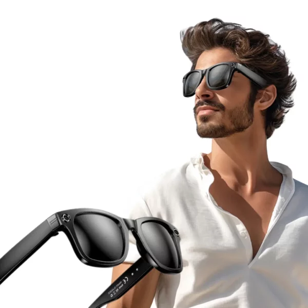 AI Smart Glasses with Camera & Voice Assistant