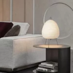 Japanese Paper table Lamp - Imagen 4