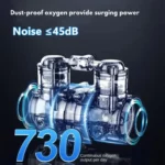 Portable Oxygen Generator 6-Gears |  Pulse-Mode - Image 7